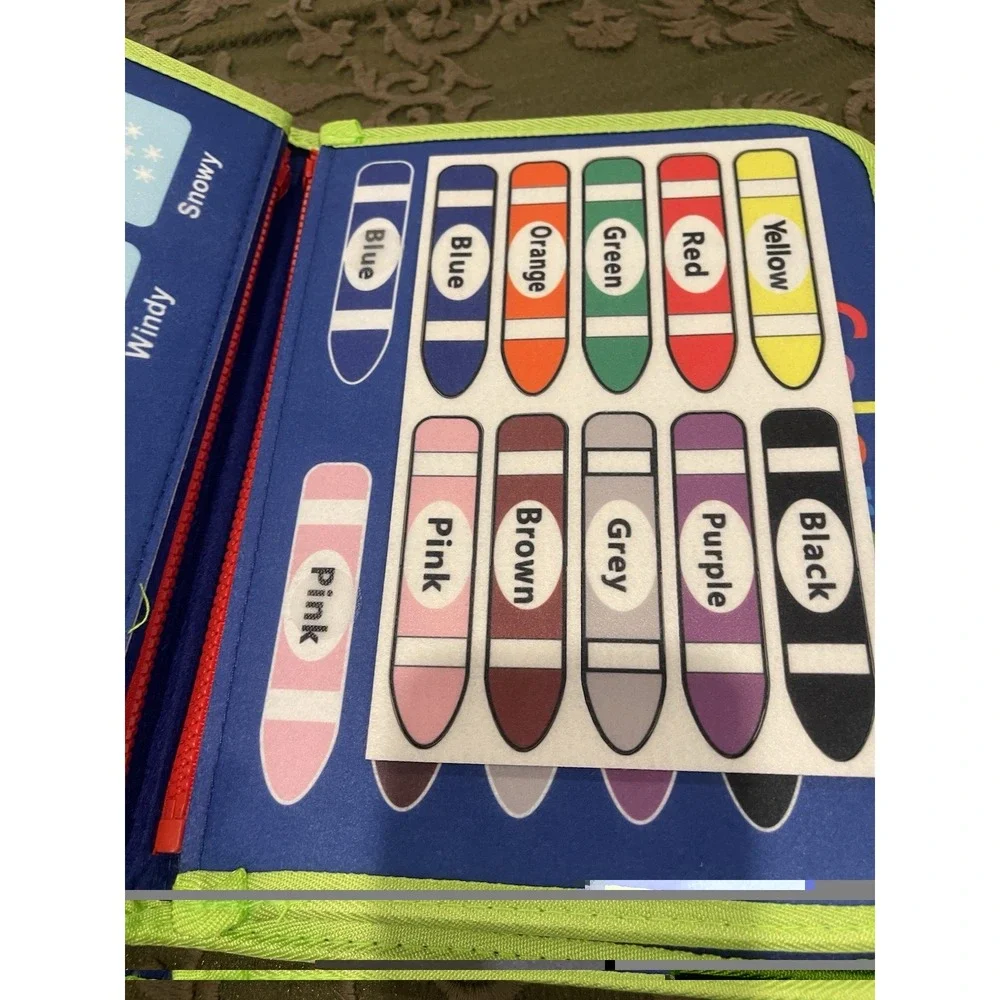toddler busy board, Cloth‎ Take Along